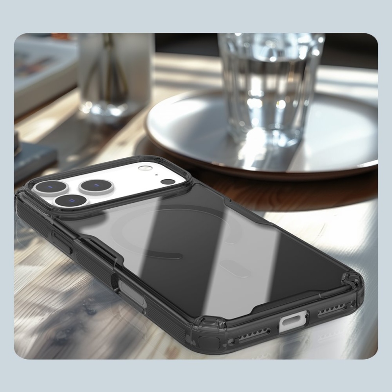 Nillkin Nature TPU PRO Magnetický kryt pre Apple iPhone 17 Pro Max Transparent Black