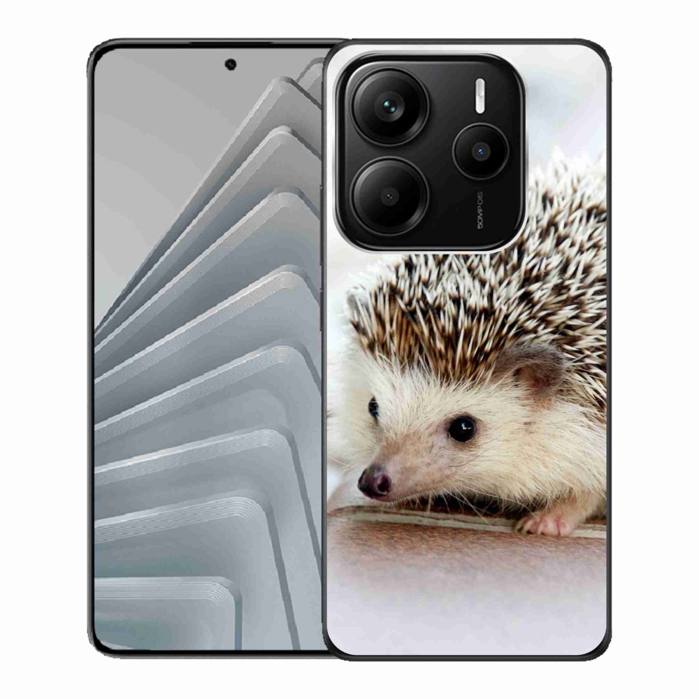 Gélový kryt mmCase na Xiaomi Redmi Note 14 5G - ježek