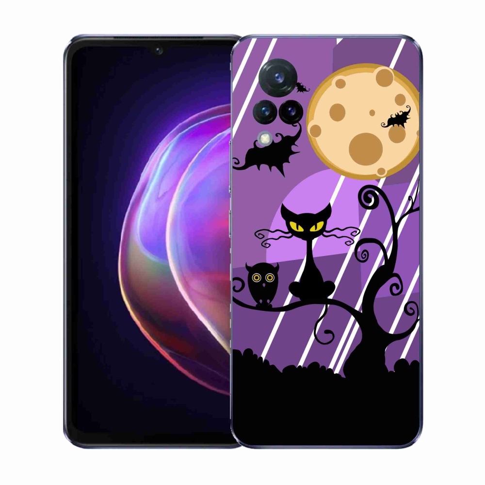 Gélový kryt mmCase na Vivo V21 4G/5G - halloween