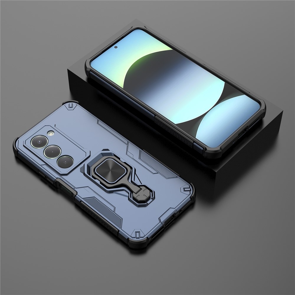 Ring odolný kryt na Xiaomi Redmi 15 5G (169mm) - modrý