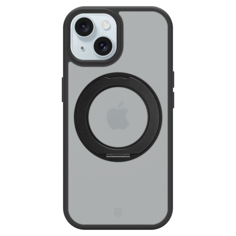Taktické puzdro MagForce Hyperstand pre Apple iPhone 15 v farbe Asphalt