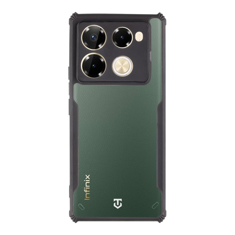 Tactical Quantum Stealth Kryt pre Infinix Note 40 Pre 4G Clear/Black