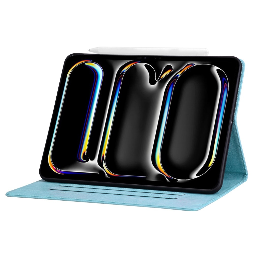 Business zatváracie púzdro na tablet iPad Air 13 (2024)/(2025) - svetlomodré