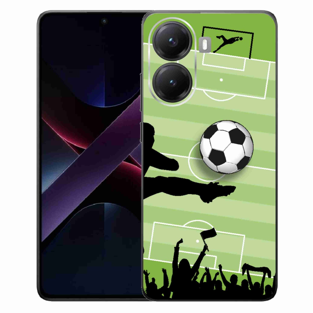 Gélový kryt mmCase na Xiaomi Poco X7 Pro 5G - futbal 3