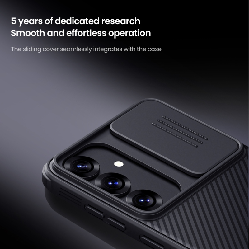 Nillkin CamShield PRO Magnetic Zadný Kryt pre Samsung Galaxy S25 Black