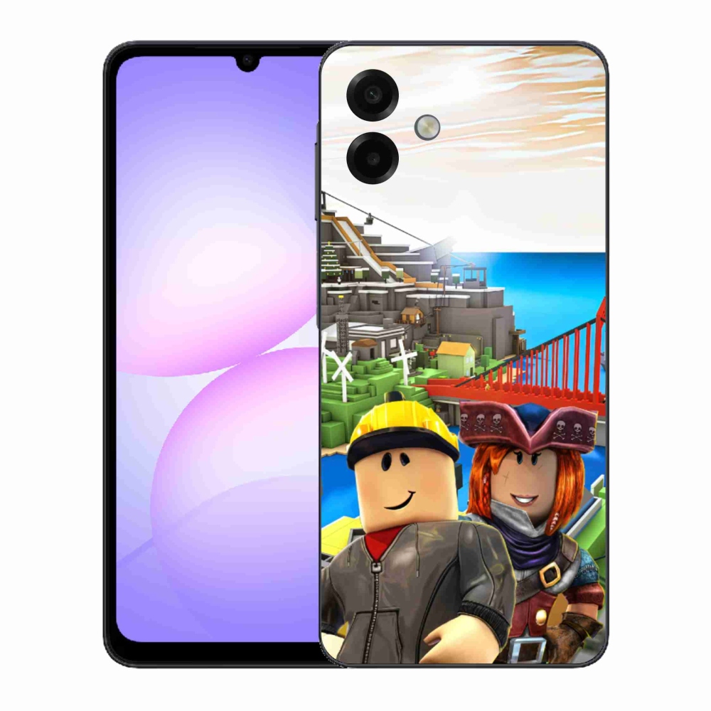 Gélový kryt mmCase na Samsung Galaxy A07 4G - roblox 1