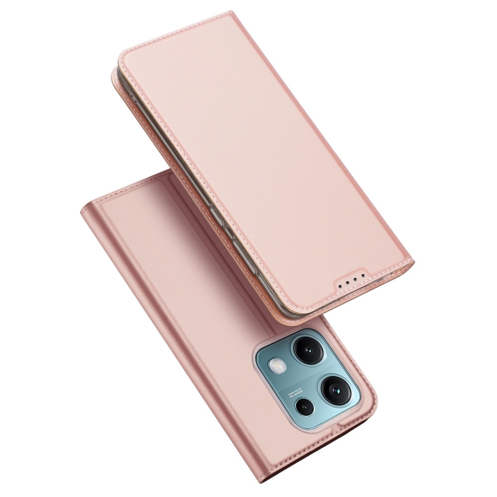 DUX knižkové puzdro na Xiaomi Redmi Note 14S - ružovozlaté