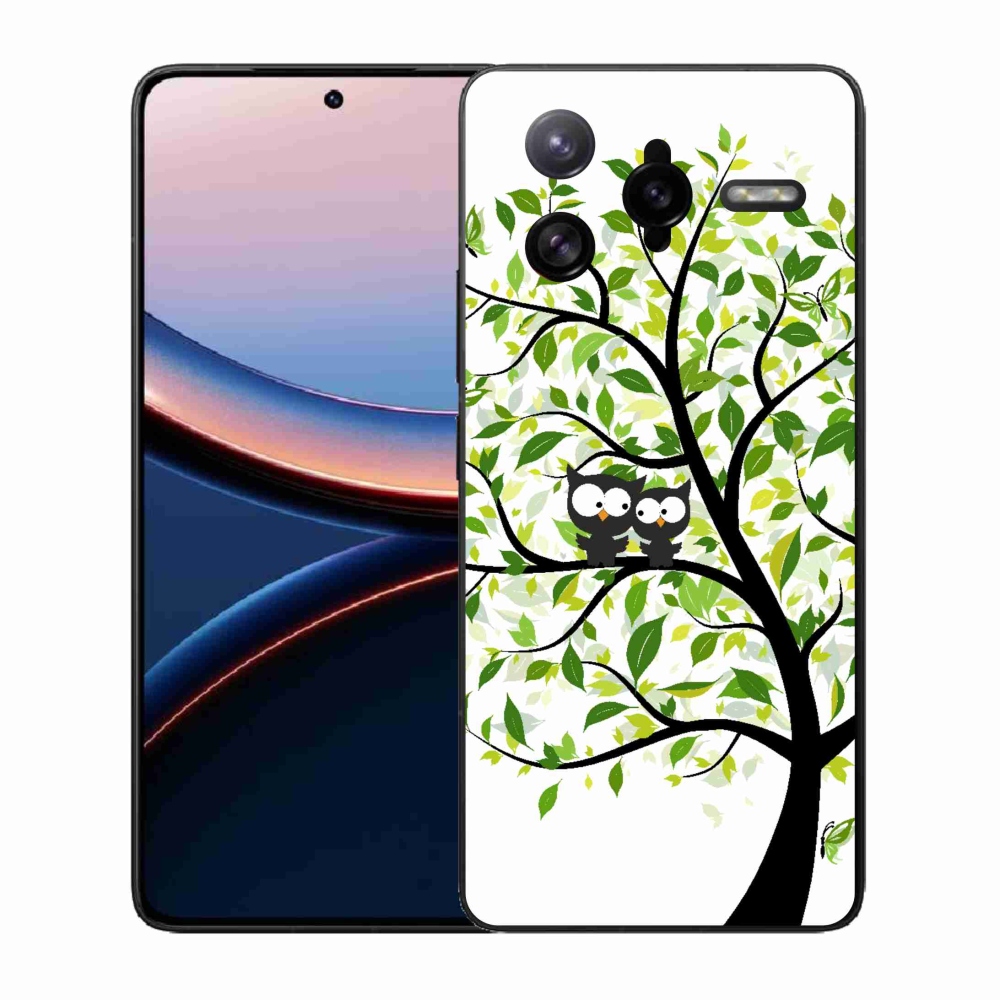 Gélový kryt mmCase na Xiaomi Poco F7 Ultra - malej sovy na strome