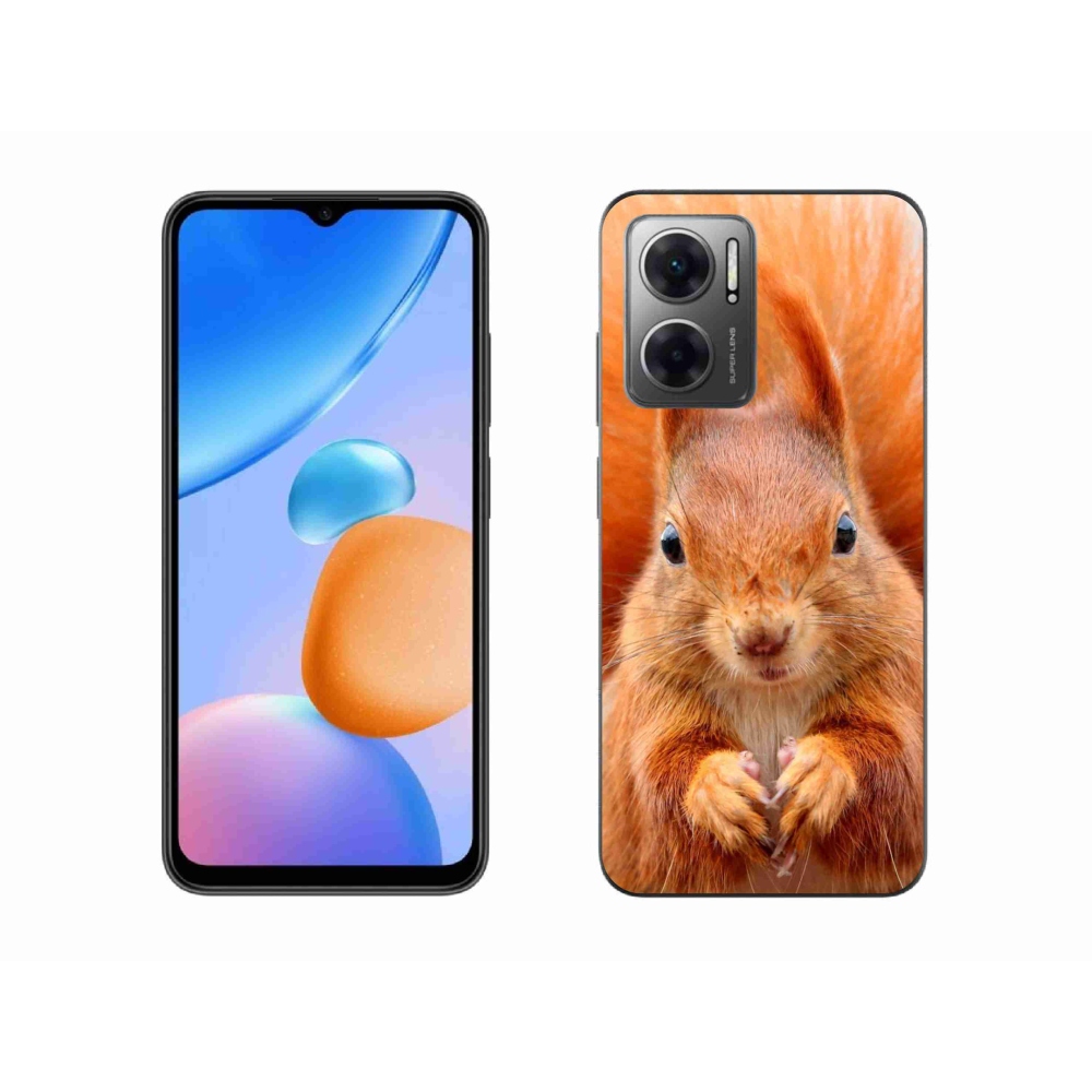 Gélový kryt mmCase na Xiaomi Redmi 10 5G - veverička