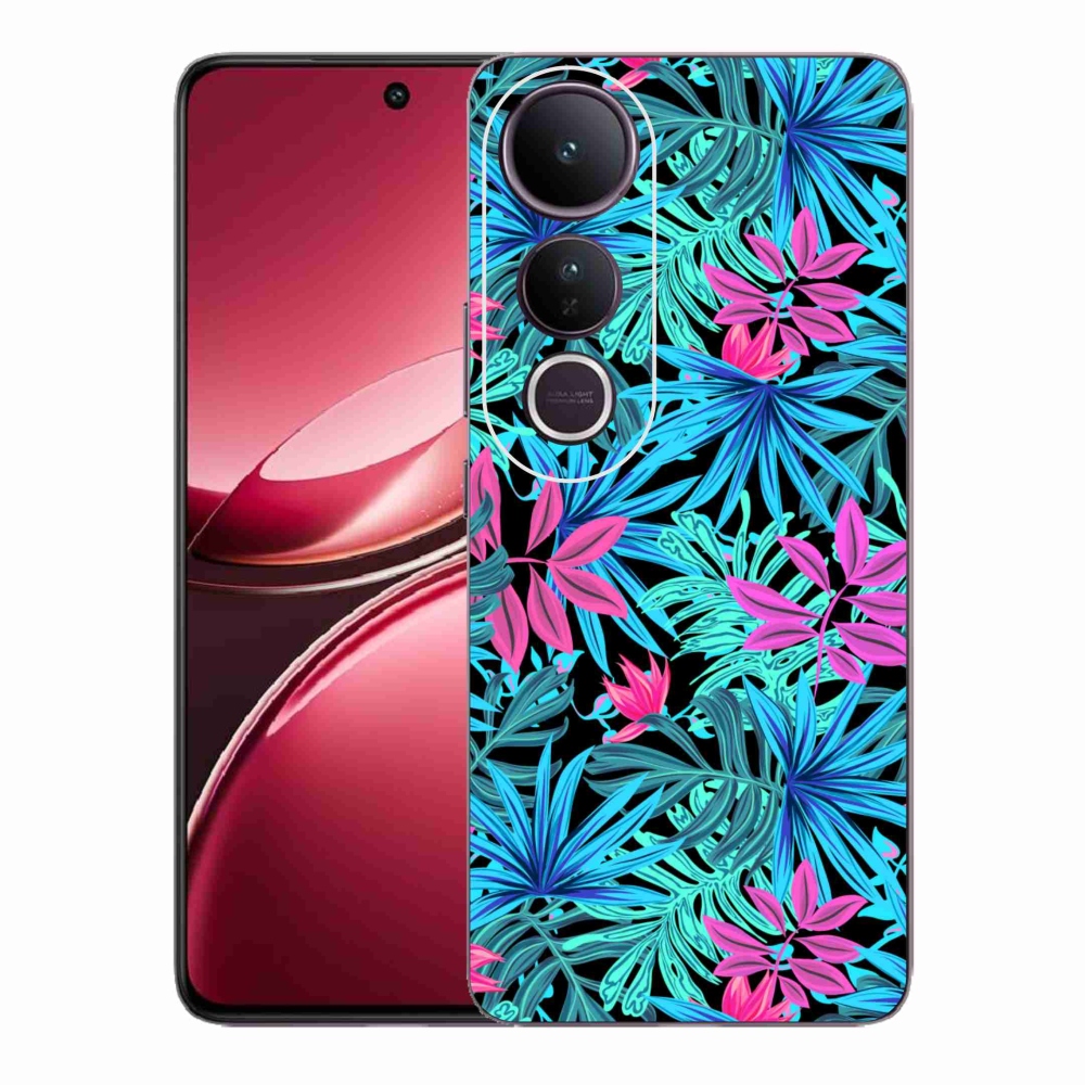 Gélový kryt mmCase na Vivo V50 Lite 4G/5G - kvety 3