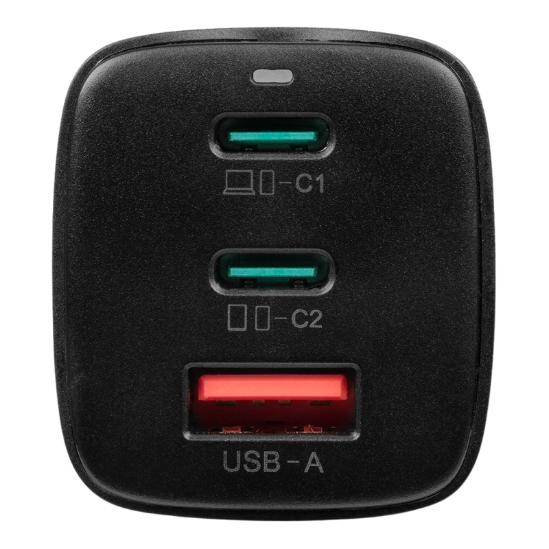 Taktický blesk 2.0 GaN 65W čierny