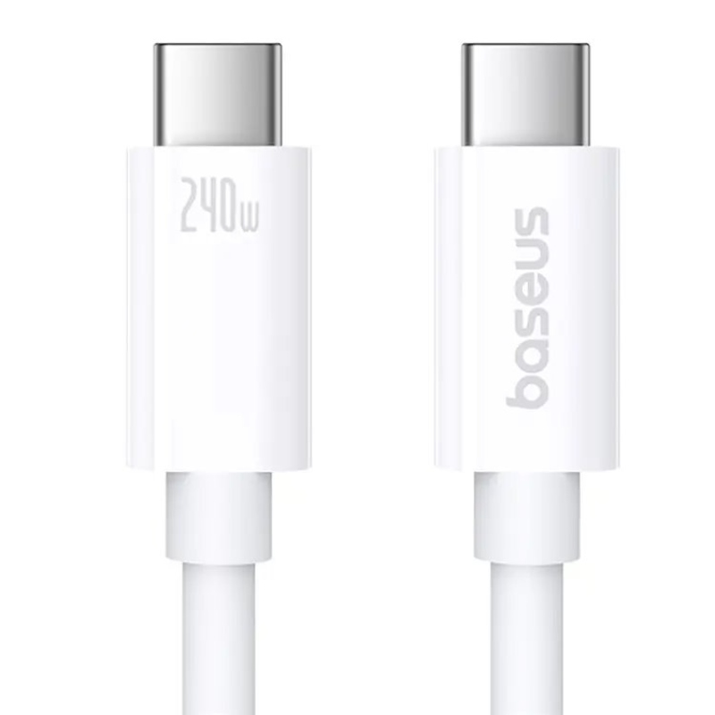 Baseus Superior Series 2 Fast Charging Dátový Kábel USB-C - USB-C 240W 1m Moon White