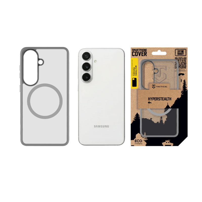 Taktický kryt MagForce Hyperstealth pre Samsung Galaxy S26 Light Grey