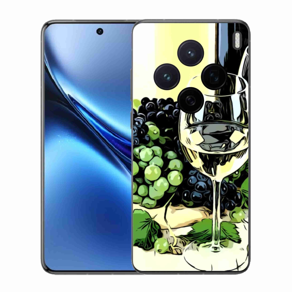 Gélový kryt mmCase na Vivo X200 5G - pohár vína