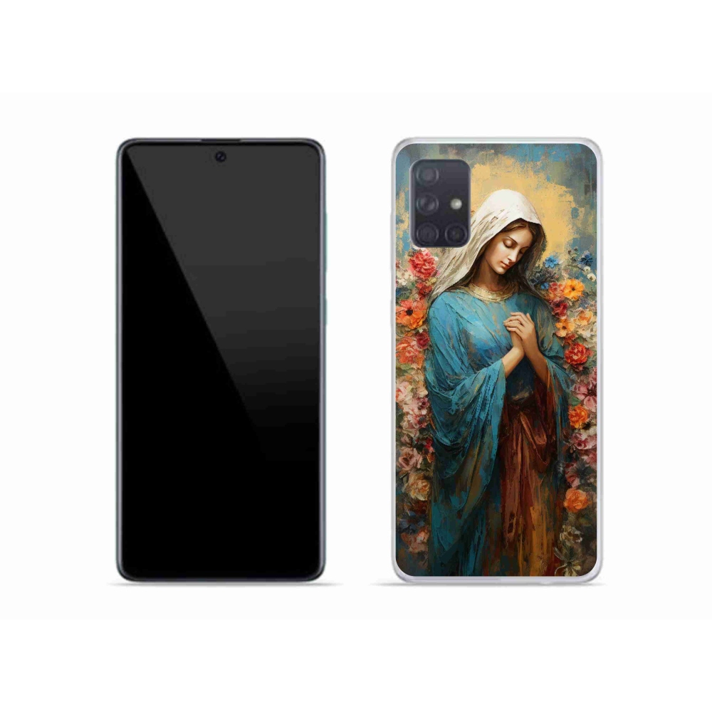 Gélový kryt mmCase na Samsung Galaxy A51 - svätá žena