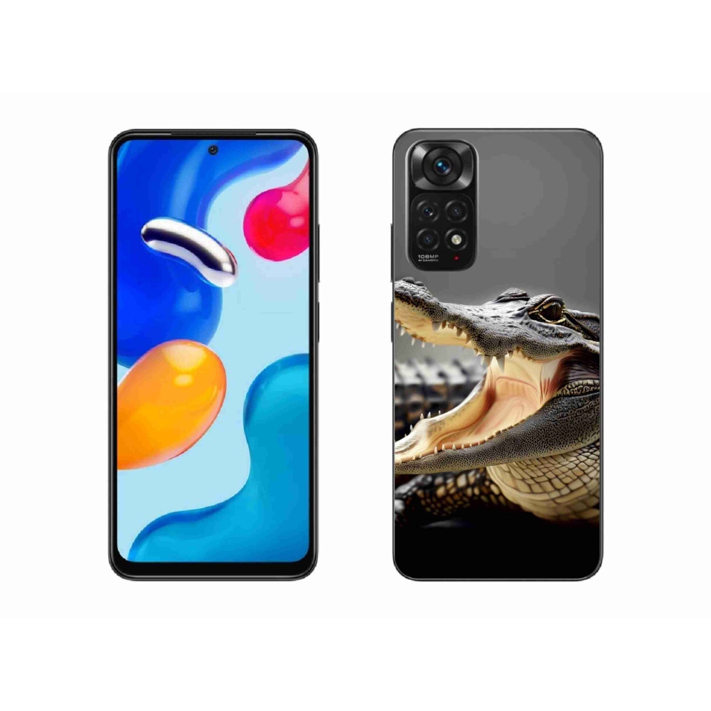Gélový kryt mmCase na Xiaomi Redmi Note 11 4G - krokodíl