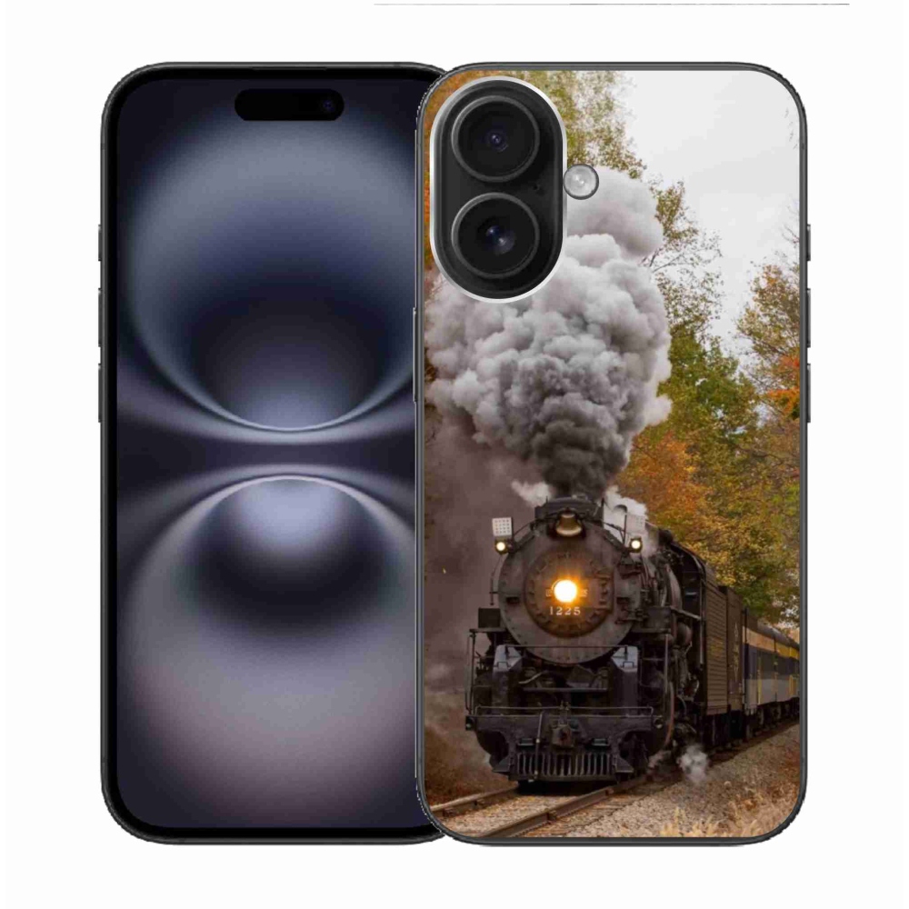 Gélový kryt mmCase na iPhone 16 - vlak 1