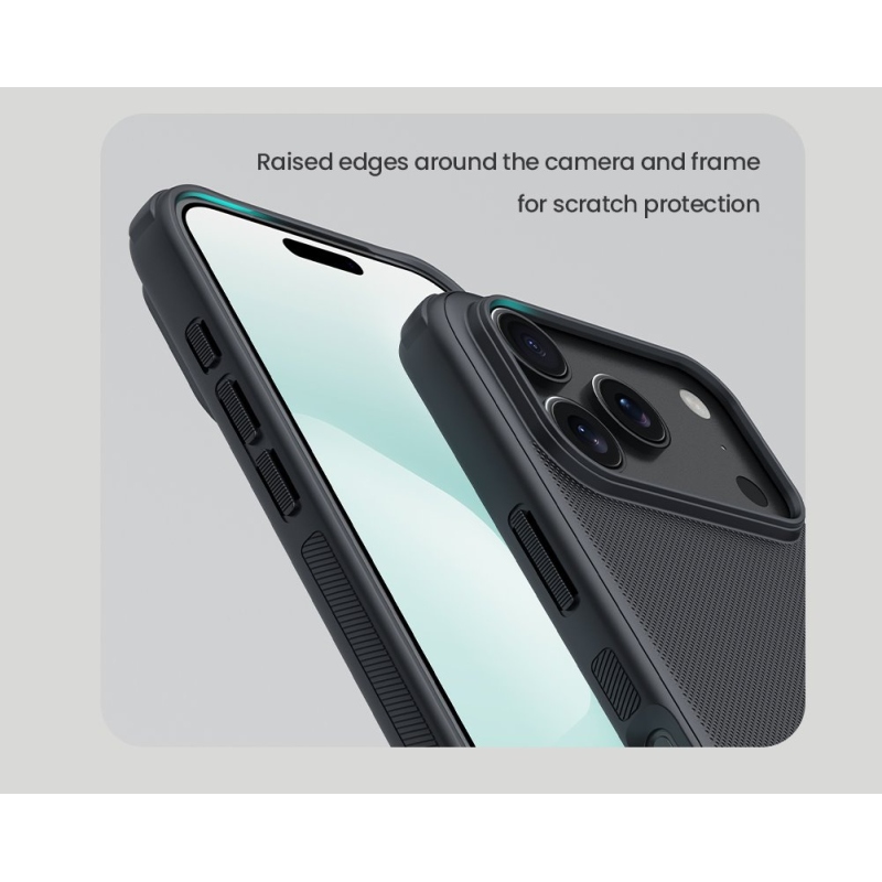 Nillkin Super Frosted PRO Magnetický zadný kryt pre Apple iPhone 17 Pro Black