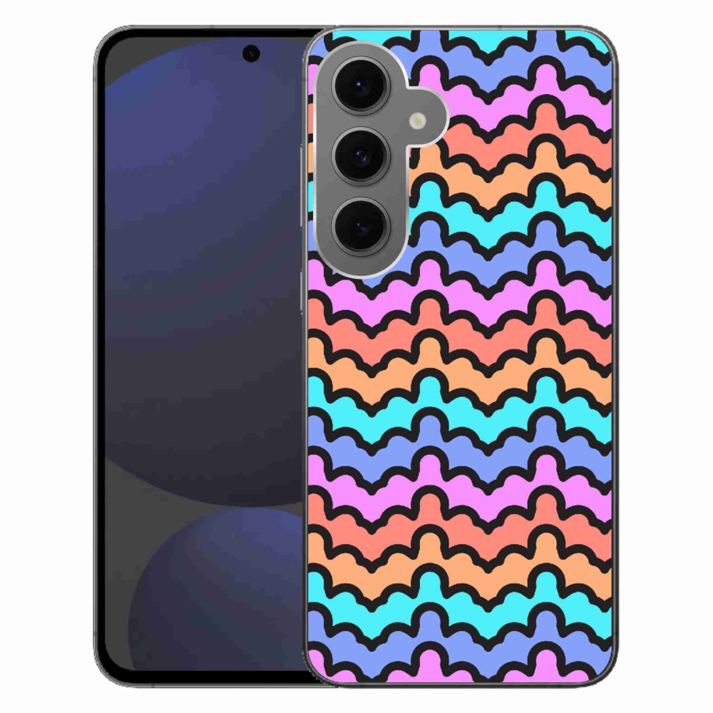 Gélový kryt mmCase na Samsung Galaxy S24 FE - abstraktný motív 30