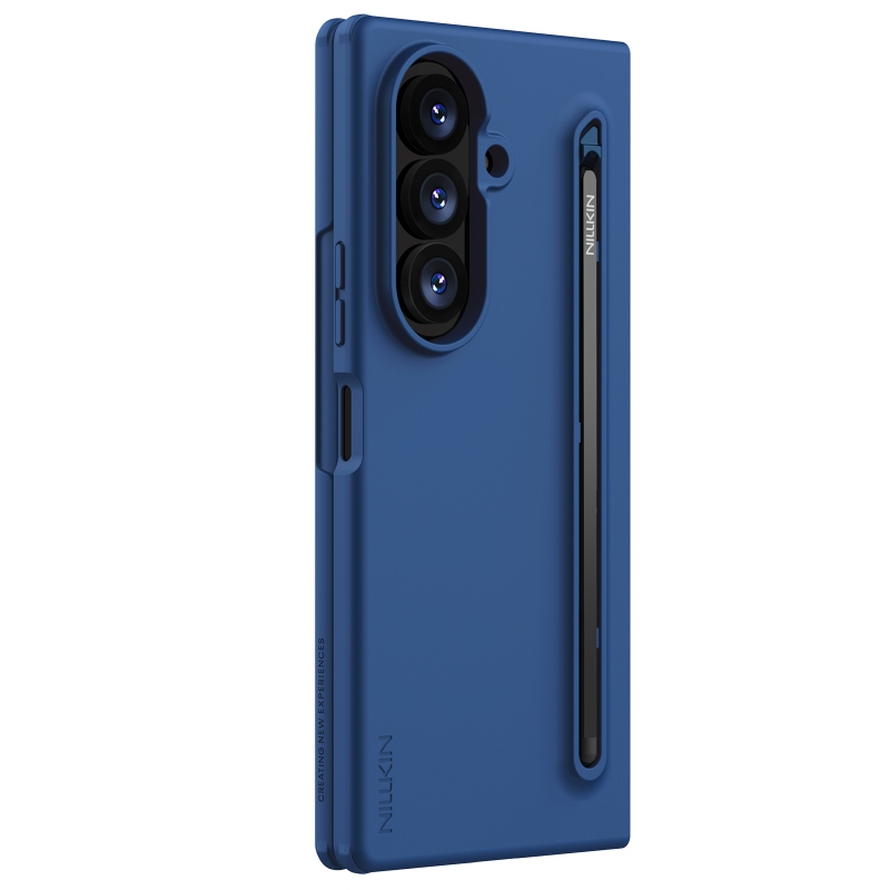 Nillkin Flex Pure Fold – puzdro s priehradkou na pero pre Samsung Galaxy Z Fold 8 Ultra Blue