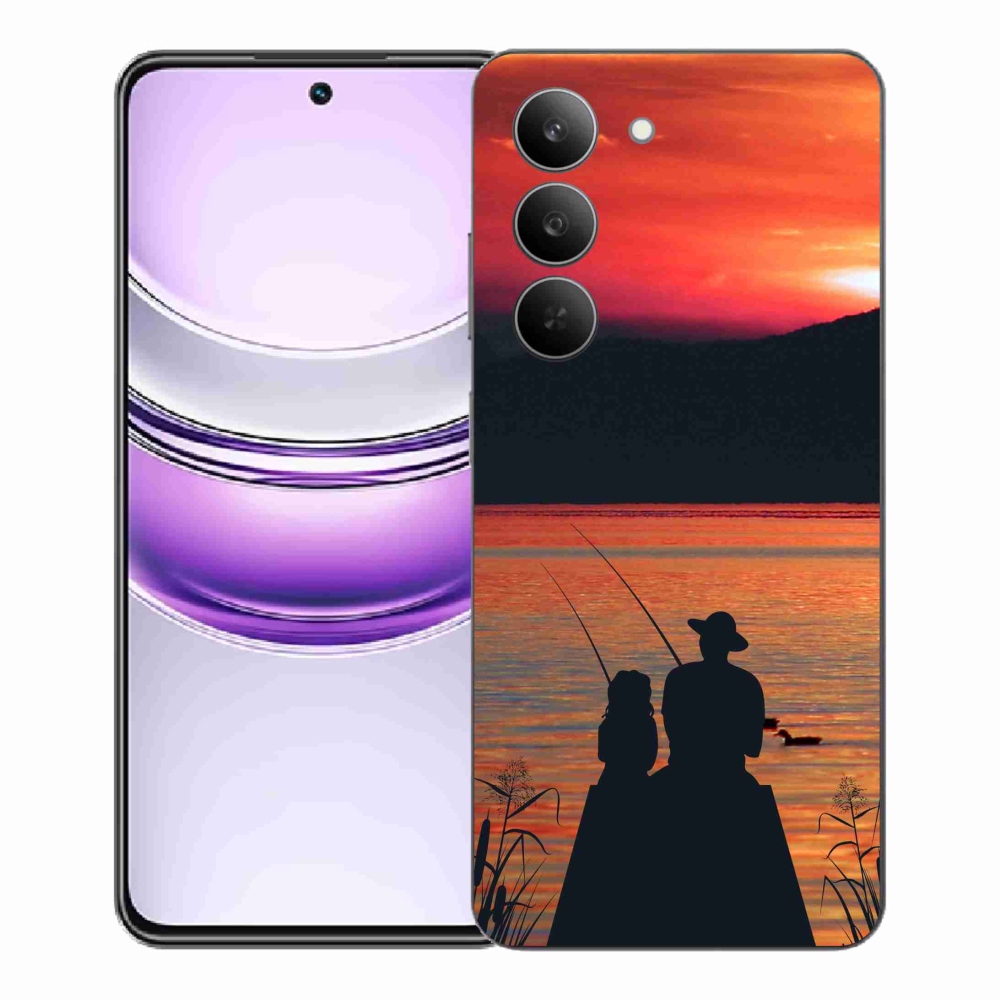 Gélový kryt mmCase na Realme 14x 5G - rybárčenie 3