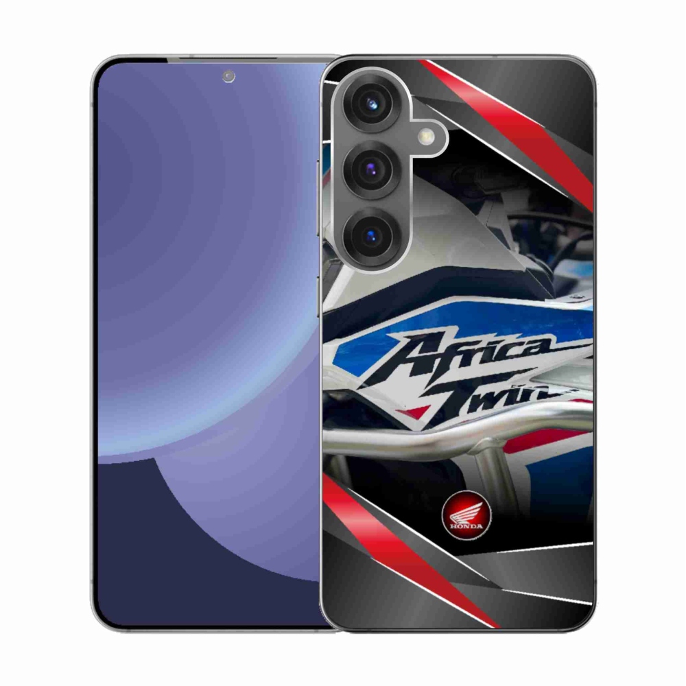 Gélový kryt mmCase na Samsung Galaxy S25 - motorka honda