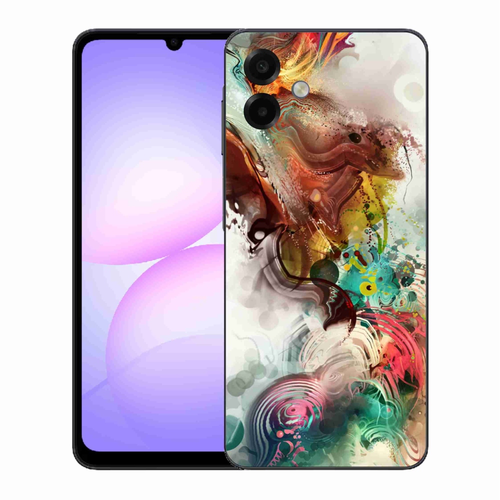 Gélový kryt mmCase na Samsung Galaxy A07 4G - abstrakt 1