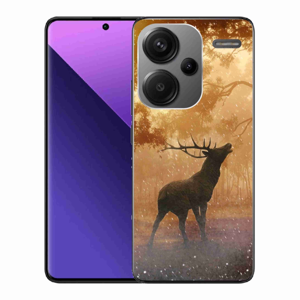 Gélový kryt mmCase na Xiaomi Redmi Note 13 Pro+ 5G - jeleň v ruji