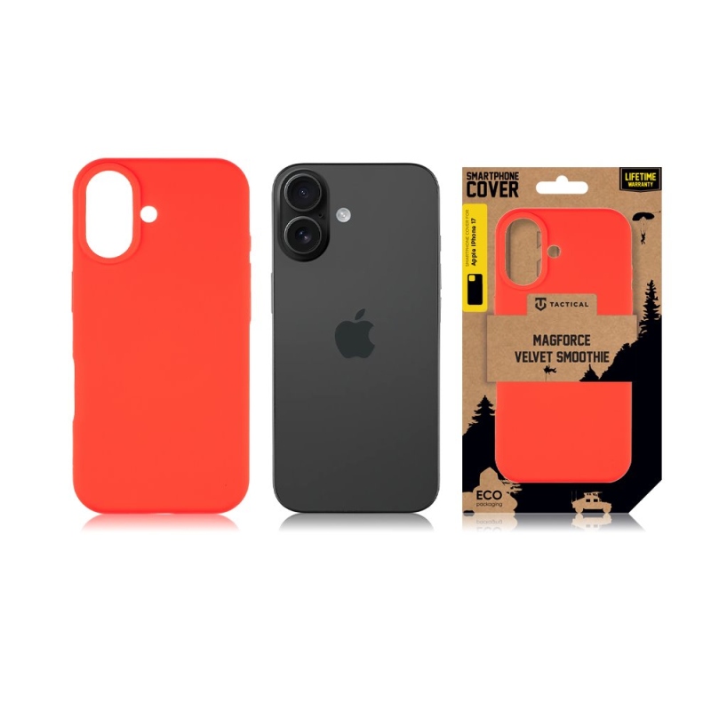 Taktický kryt MagForce Velvet Smoothie pre Apple iPhone 17 Chilli