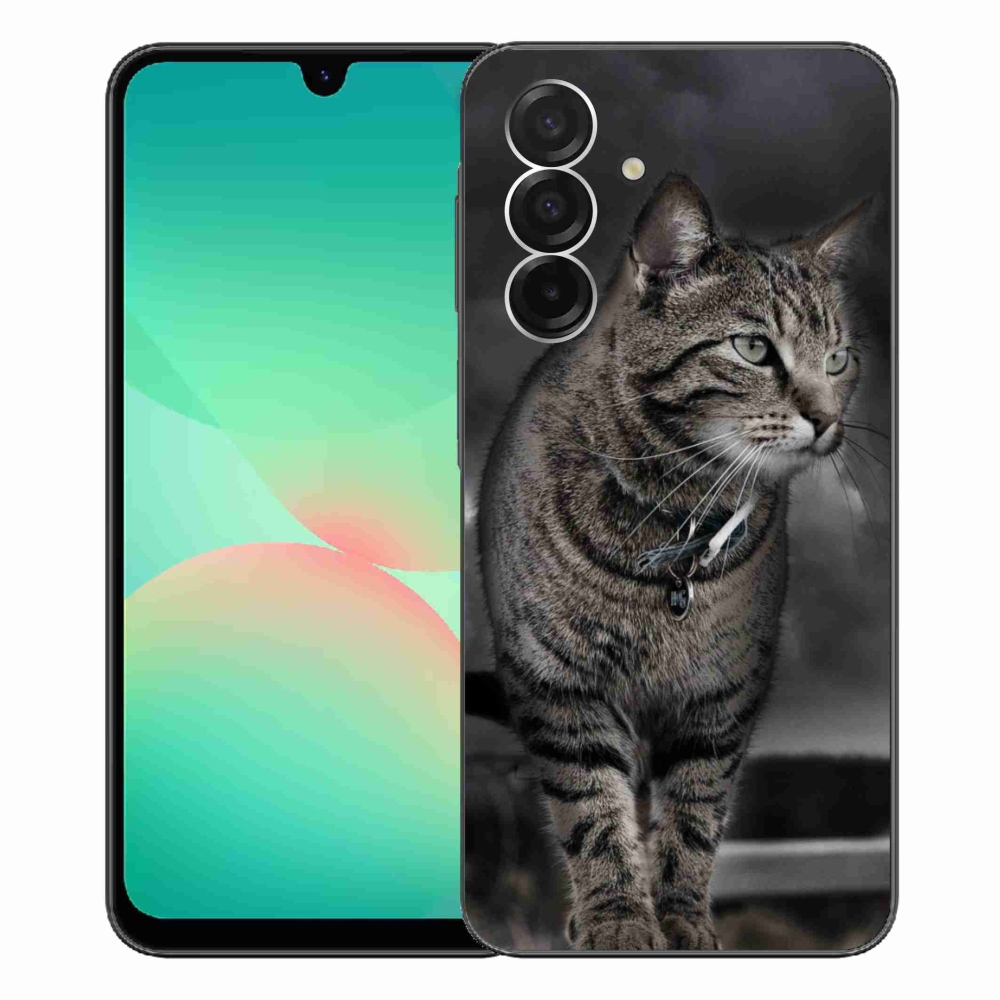 Gélový kryt mmCase na Samsung Galaxy A26 5G - mačka