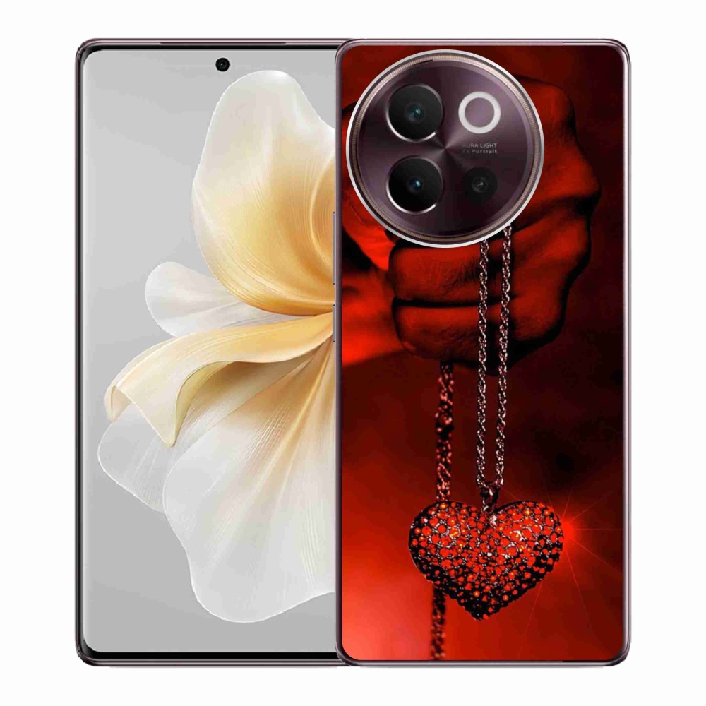 Gélový kryt mmCase na Vivo V40 Lite 5G - náhrdelník
