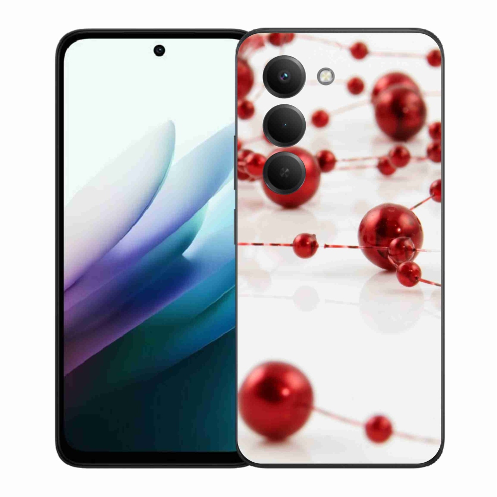 Gélový kryt mmCase na Xiaomi Redmi 15 4G/5G (171mm) - vianočná reťaz