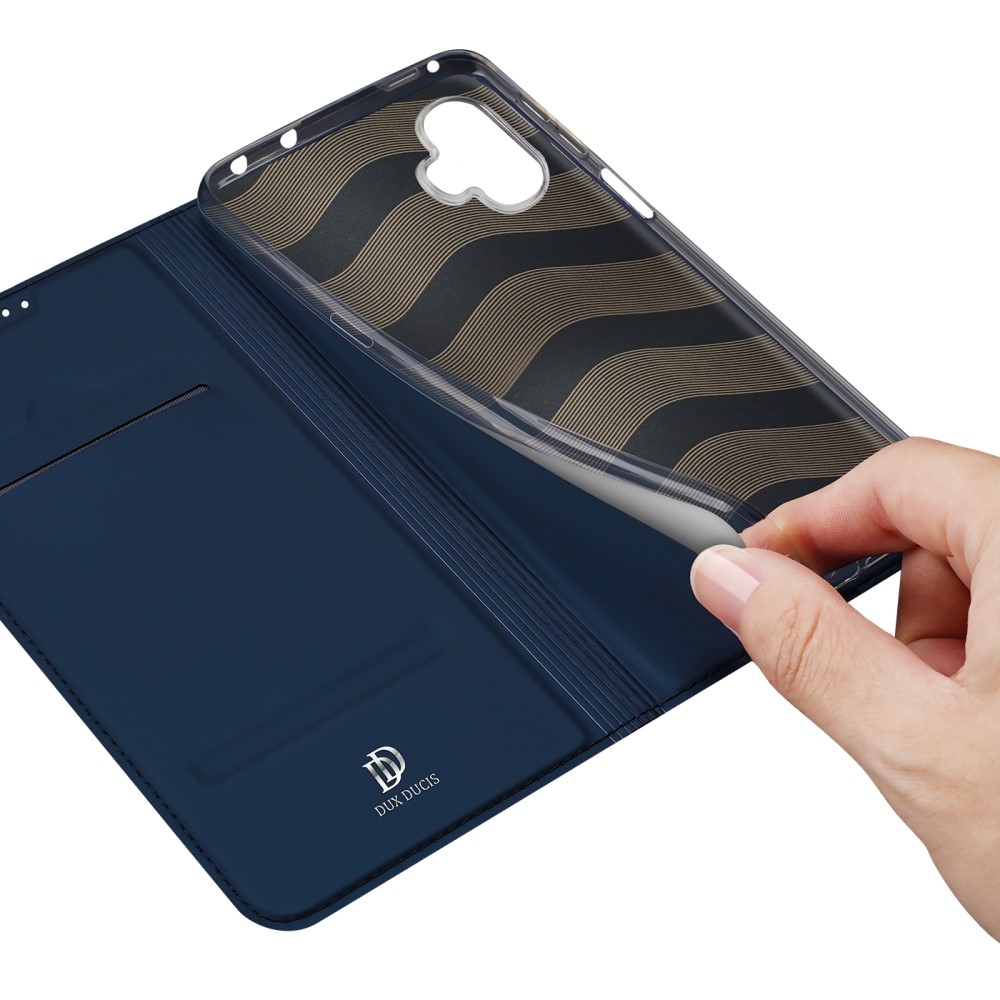 DUX knižkové púzdro na Samsung Galaxy Xcover 7 Pro - tmavomodré