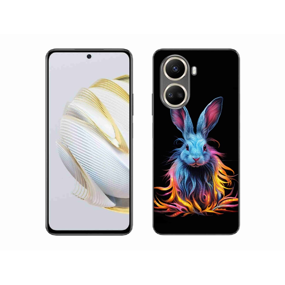 Gélový kryt mmCase na Huawei Nova 10 SE - abstraktný zajac