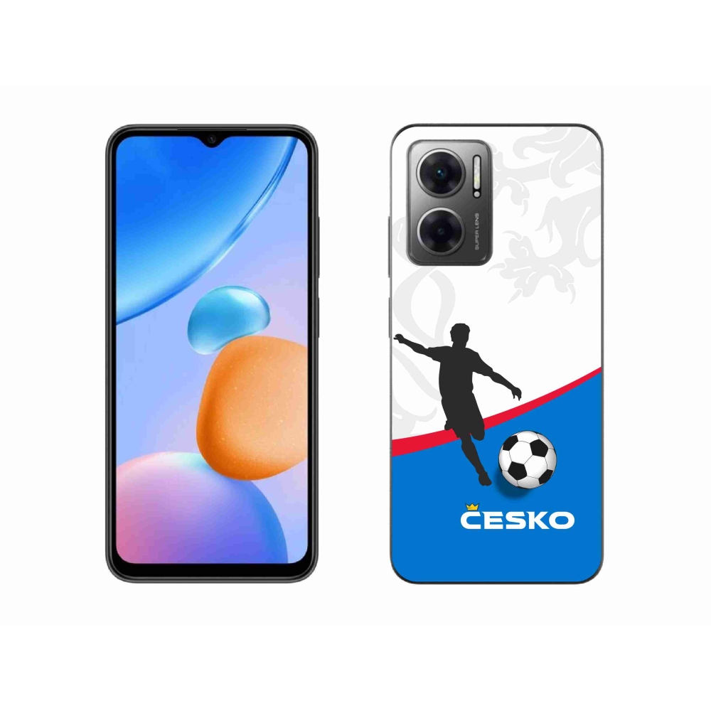 Gélový kryt mmCase na Xiaomi Redmi 10 5G - futbal Česko 1