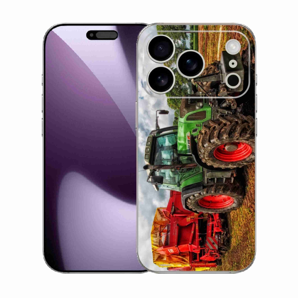 Gélový kryt mmCase na iPhone 17 Pro - traktor 4