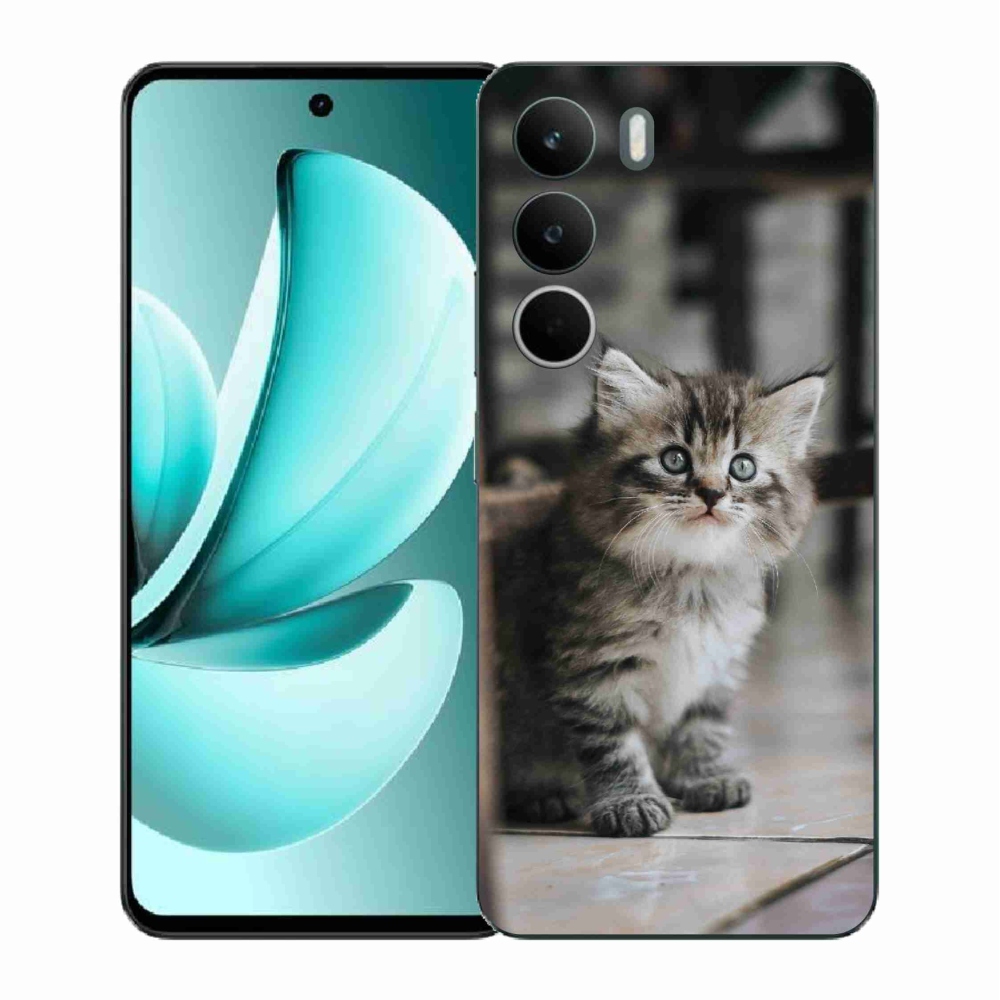 Gélový kryt mmCase na Realme C71 - mačiatko