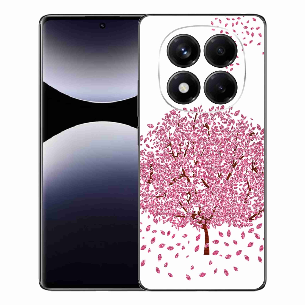 Gélový kryt mmCase na Xiaomi Redmi Note 14 Pro - kreslený strom s listami