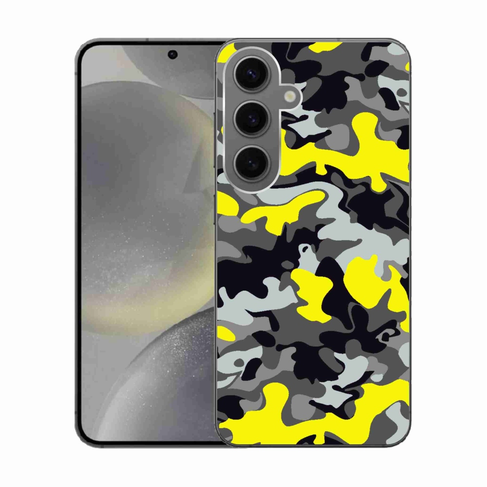 Gélový kryt mmCase na Samsung Galaxy S24 - maskáčový vzor 6