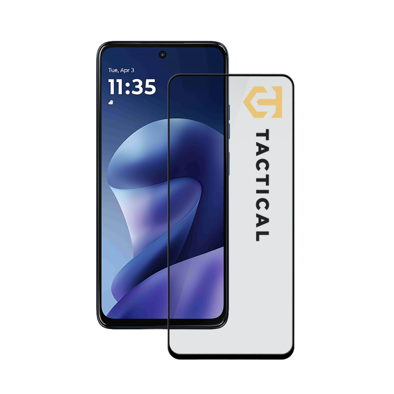 Taktické sklo Tactical Glass Shield 5D pre Motorola Moto G37 Power Black 