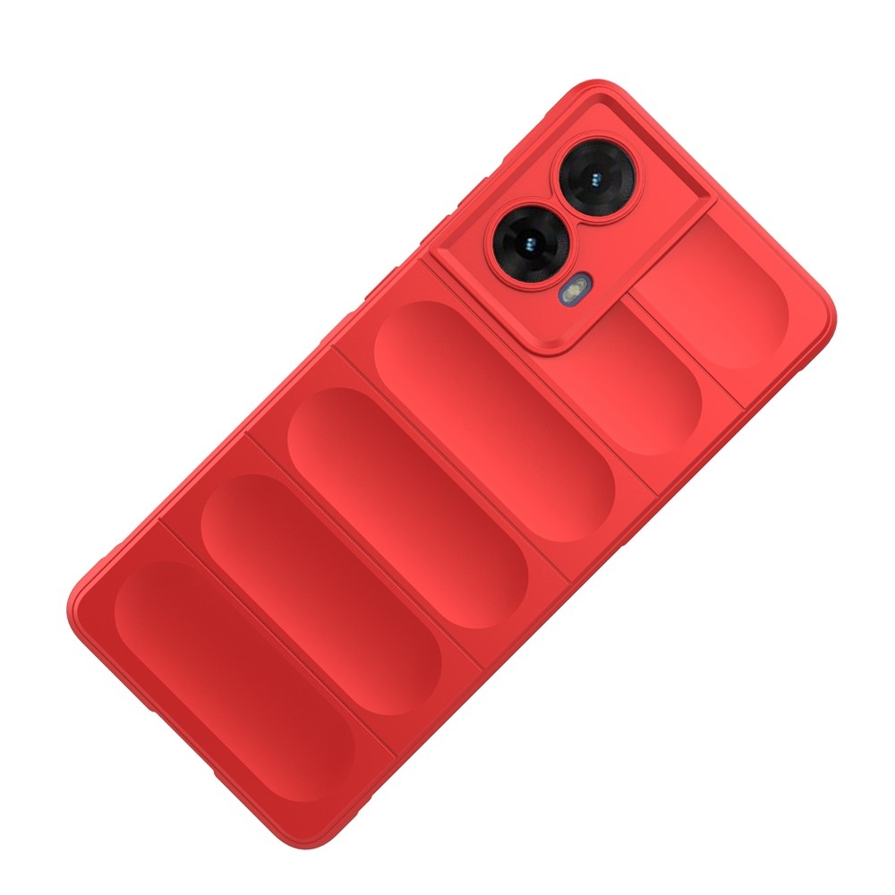 Rugg odolný gélový obal na Motorola Moto G85 5G - červený