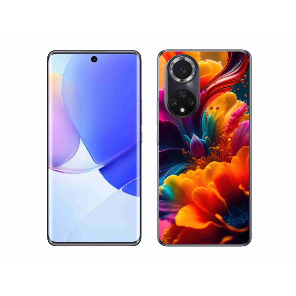Gélový kryt mmCase na Honor 50 - abstraktný motív 2