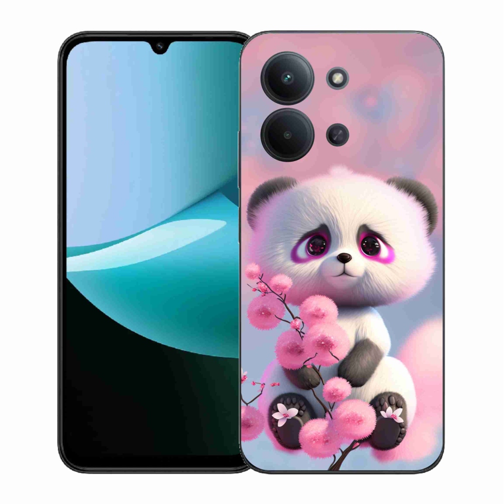 Gélový kryt mmCase na Xiaomi Redmi 15C 4G (171mm)/Poco C85 4G (171mm) - roztomilá panda 1