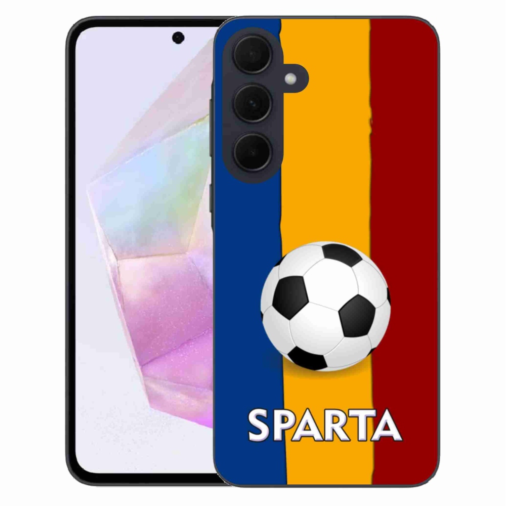 Gélový kryt mmCase na Samsung Galaxy A35 5G - futbal 1