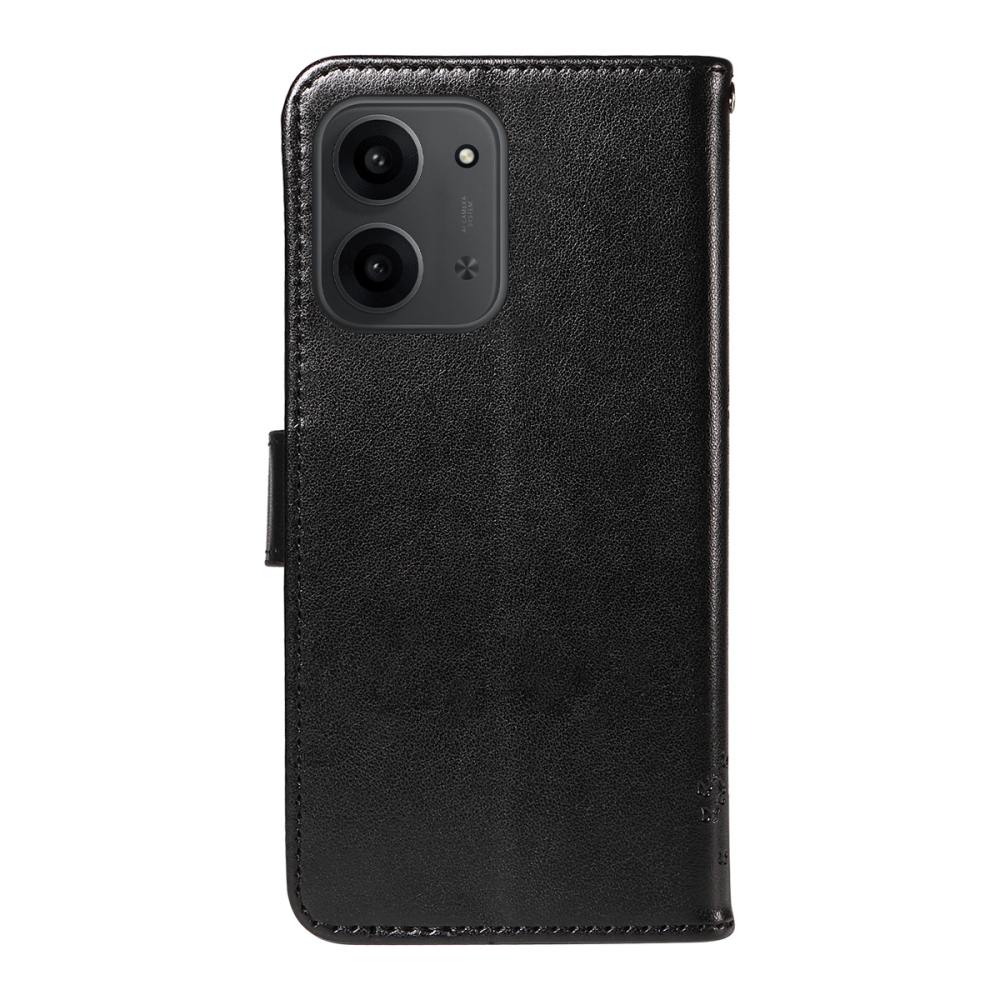 Trees knižkové púzdro na Xiaomi Redmi 15C 4G (171mm)/Poco C85 4G (171mm) - čierne