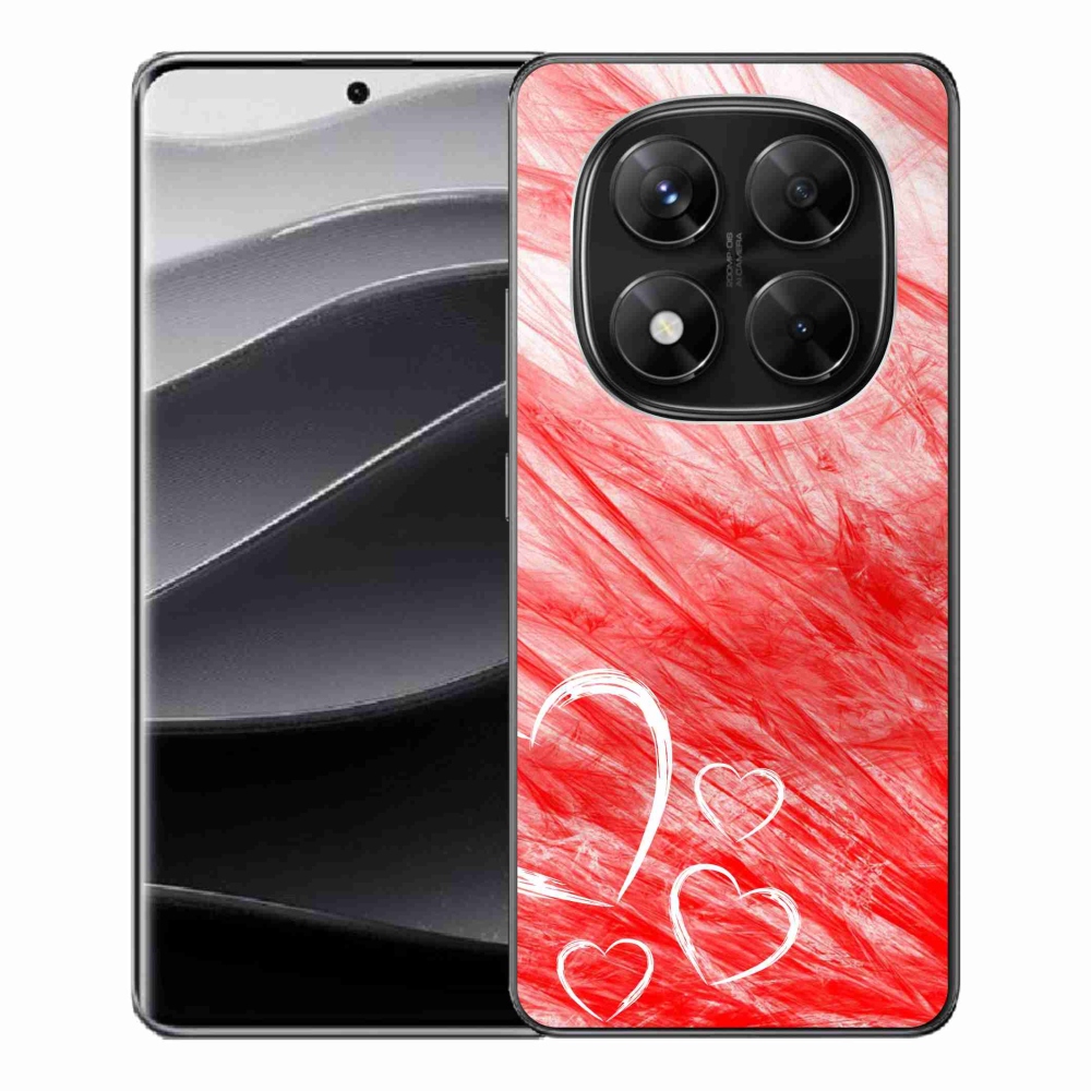 Gélový kryt mmCase na Xiaomi Redmi Note 14 Pro 5G/Poco X7 5G - srdce