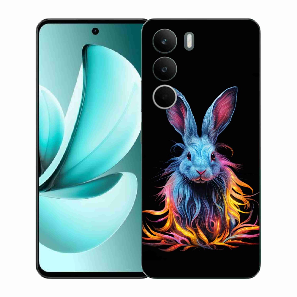 Gélový kryt mmCase na Realme C71 - abstraktný zajac