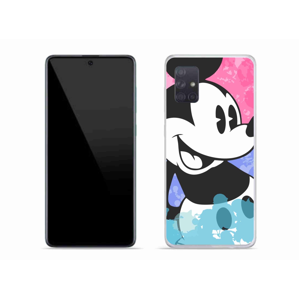 Gélový kryt mmCase na Samsung Galaxy A71 - mickey mouse