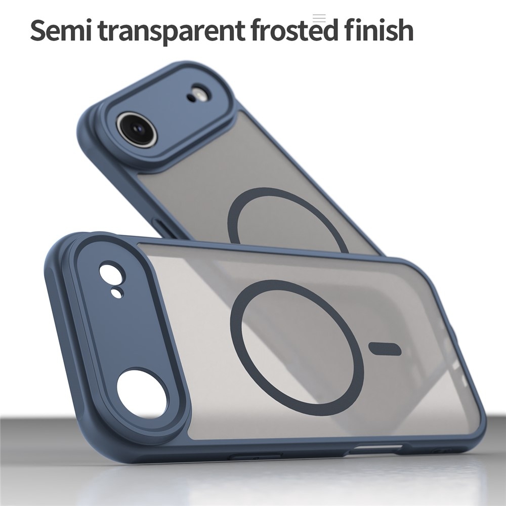 Case matný gélový obal s MagSafe na iPhone 17 Air - modrý