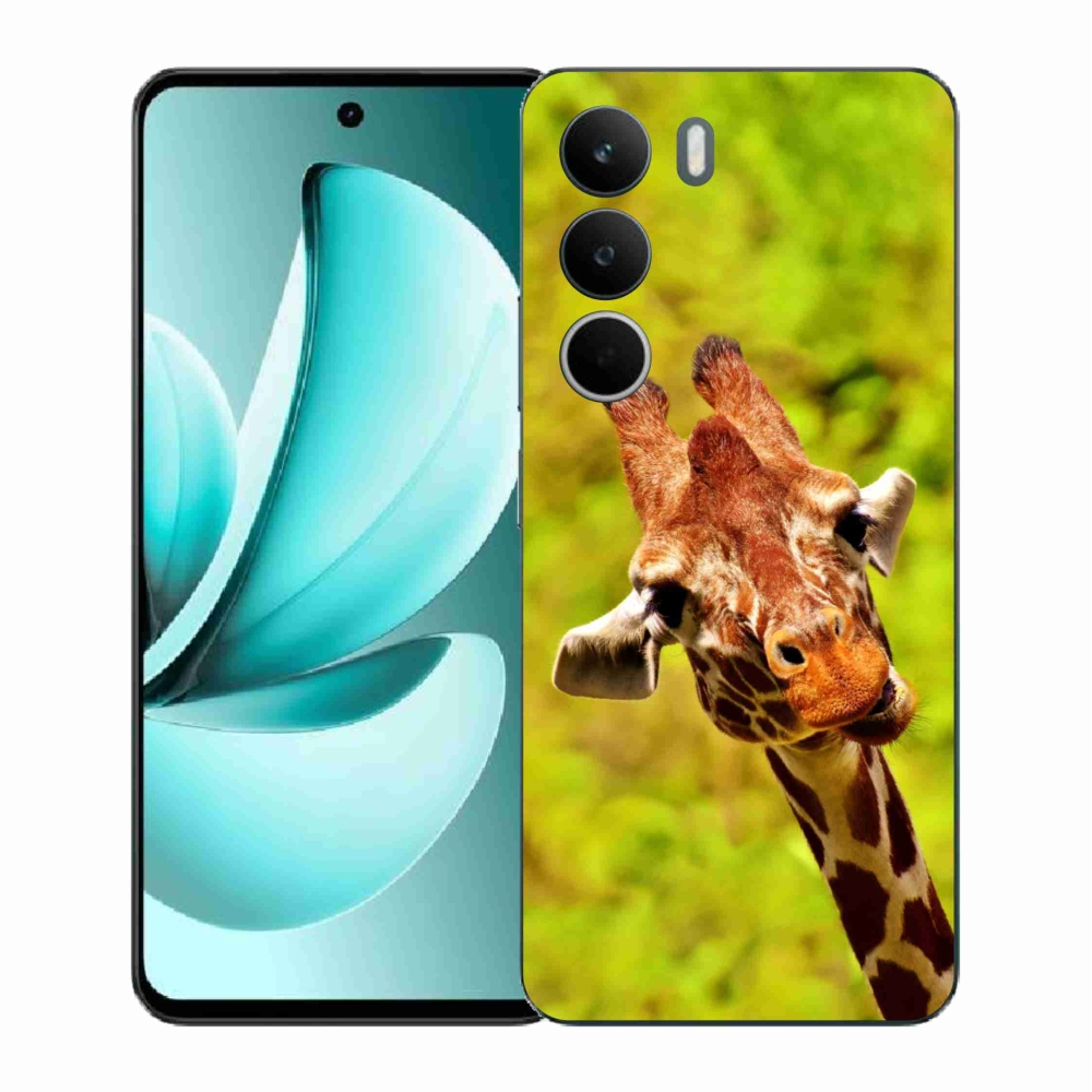 Gélový kryt mmCase na Realme C71 - žirafa